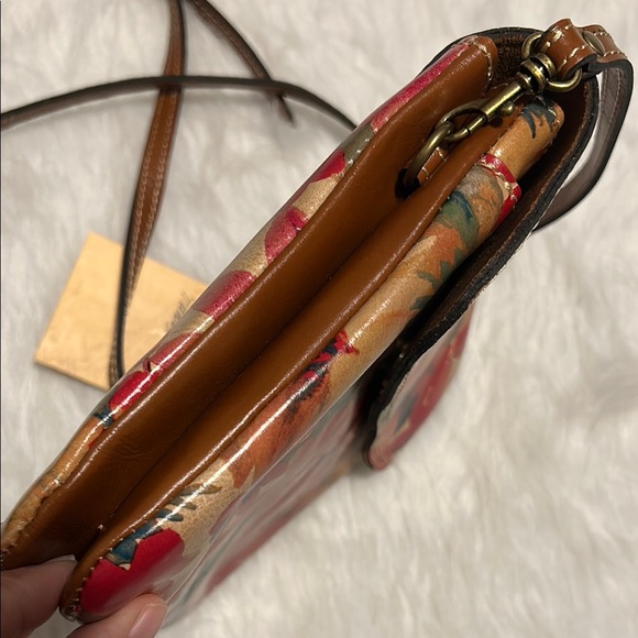 Patricia Nash Multicolor Floral Crossbody Bag NWT - Picture 14 of 16